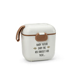 Elodie Details lunch & snack box, vanilla white