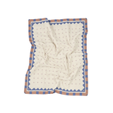 Nobodinoz quilt in french linen Vibes, blue