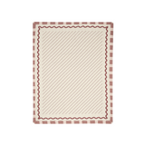 Nobodinoz quilt in french linen Vibes, maroon