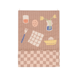 Nobodinoz quilted wall organizer Vibes, breakfast