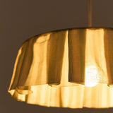 Nobodinoz pendant lampshade diam. 40cm Vibes, turquise stripes