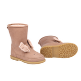 Donsje wadudu exclusive boots fluffy bunny, hazelnut leather